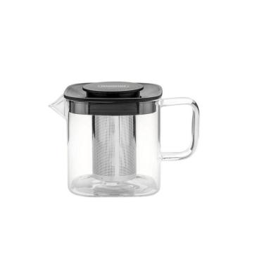 Imagem de Bule De Vidro Quadrado Tramontina Com Infusor 600 Ml