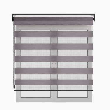 Imagem de Persiana Double Vision Grafite 2,20m X 1,75m