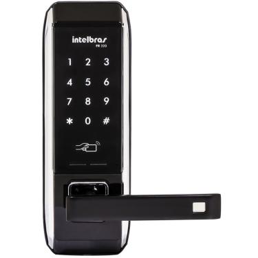 Imagem de Fechadura Digital Touch Screen Com Maçaneta - Fr320 - Intelbras Fechadura Digital Fr320 Intelbras
