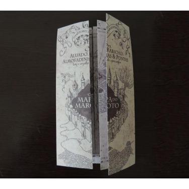 Imagem de Mapa do Maroto Harry Potter - 90 cm de Tamanho - Pluk