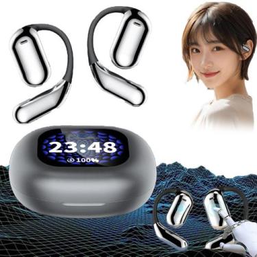 Imagem de Fones de ouvido Bluetooth Xp2 Over The Ear Earbuds pretos - Marca Próp