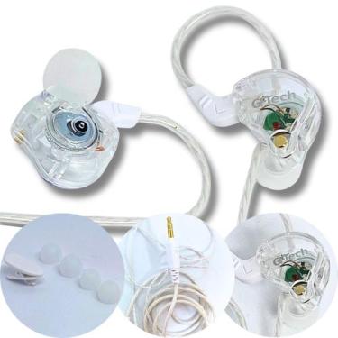 Imagem de Fone In Ear Monitor Retorno Palco Isolamento Alta Definição - GFTech, 