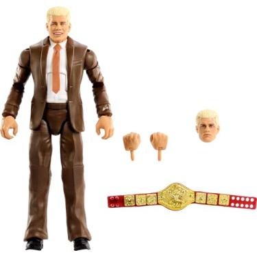Imagem de Mattel WWE Elite Action Figure & Accessories, Series #120, 6-inch Collectible Cody Rhodes with 25 Articulation Points & Swappable Hands