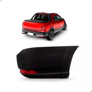 Imagem de Polaina saveiro g7 16/23 traseiro pto liso parc c/refletor s/sensor - 