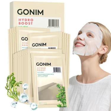 Imagem de Máscara de lençol GONIM Korean Skin Care com ácido hialurônico e colág