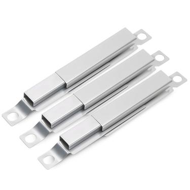 Imagem de Oumefar Peças para churrasco, aço inoxidável, churrasqueira a gás, tubo cruzado, queimadores de canal, grelha de substituição adequada para desempenho Charbroil 463673517