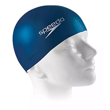 Imagem de Touca Natação e Hidroginástica Speedo Flat Silicone (Royal)