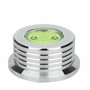 Imagem de Estabilizador de disco universal para disco de vinil LP com furo de eixo de 7 mm de diâmetro