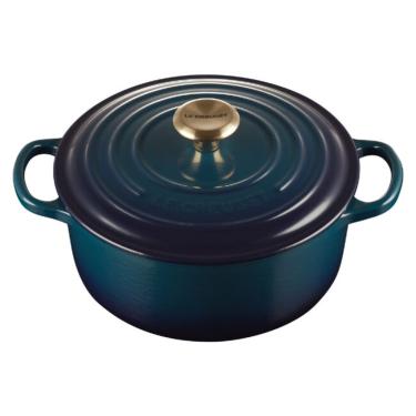Imagem de PANELA REDONDA LE CREUSET 26CM SIGNATURE AZUL AGAVE 21177264224450