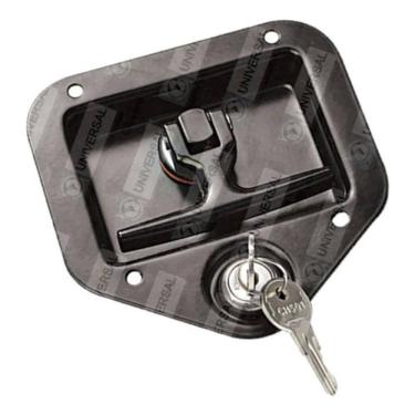 Imagem de Maçaneta Externa Puxador Com Chave Baús Trailer Motorhome [f103]