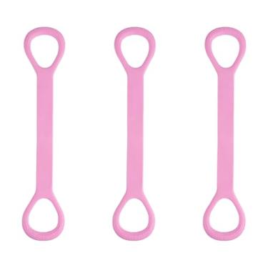 Imagem de 3 peças Figura 8 Faixa de Resistência Fitness, 8 Formas Elásticas de Yoga Elásticas Ombros Costas Braço Exercício Corda Equipamento de Treinamento para Mulheres Homens Yoga Pilates Físico