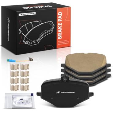 Imagem de A-Premium Conjunto de pastilhas de freio a disco de cerâmica traseiras compatível com modelos Mercedes-Benz - Série W463 G63 AMG 2019, 4 peças