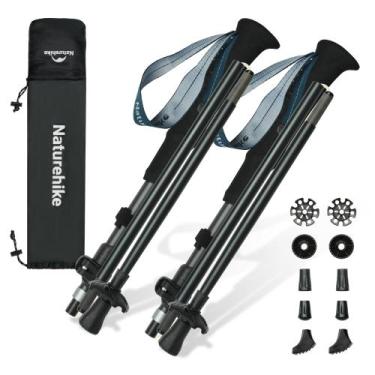 Imagem de Bastões de caminhada, bastões de alumínio leves e dobráveis Naturehike