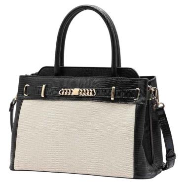 Imagem de Bolsa Feminina Charmosa Lagarto Clássico Mão Chenson