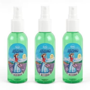 Imagem de Kit 3 Deo-Colonia Alfazema Halley Original Com Pump 120 ml