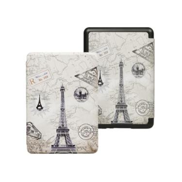 Imagem de Akacy Capa com padrão pintado para Kindle Paperwhite 6.0 polegadas 11ª geração lançada em 2022/2024 (Modelo: C2V2L3/RS23CV) com função hibernar/despertar automática (17)