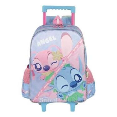 Imagem de MOCHILA DE RODINHA OFICIAL DA DISNEY LILO STITCH INFANTIL-Feminino
