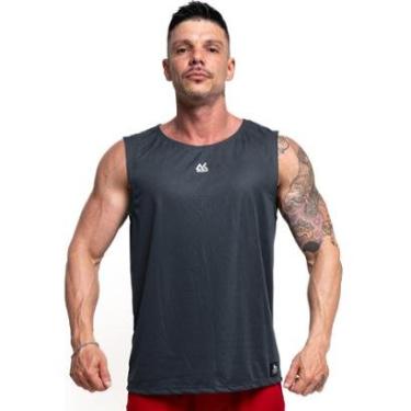 Imagem de Regata Masculina Academia Treino Musculação Fitness Minimalista-Masculino