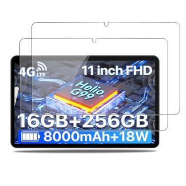 Imagem de NOUKAJU Protetor de tela para UMIDIGI G7 Tab Pro 11 polegadas, vidro temperado HD, dureza 9h, arranhões, anti-impressão digital, protetor de filme de vidro temperado para tablet UMIDIGI G7 Tab Pro [2