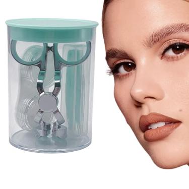 Imagem de de pálpebras para lentes de contato | Estojo portátil para lentes de contato co pinça - Ferramentas de remoção de lentes de contato de tamanho de viagem para uso externo, iniciantes e Shakven