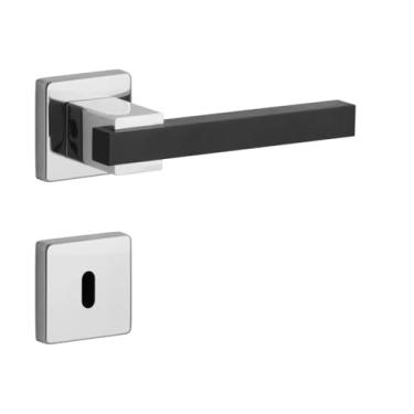 Imagem de Fechadura Future Dudu Interna 55mm Cromada e Preta Lockwell