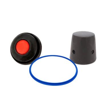 Imagem de Kit Completo P/Panela de Pressão 7 Litros Borracha Silicone + Peso do Pino + Válvula de Segurança