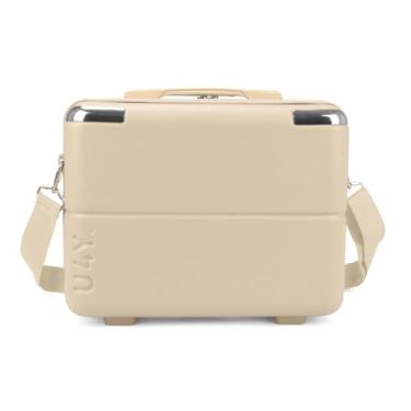 Imagem de Frasqueira de Viagem Katerini Bege Pequena Up4you FR10379UP 2026