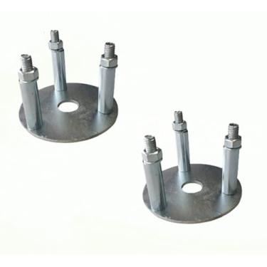 Imagem de Kit 2 Suportes De Calota Rodoar Para Cinematico Caminhao