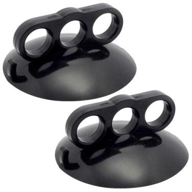 Imagem de Kit 2 Ventosas Garra 3 Dedos Preta 110Mm Martelinho De Ouro - H Plásti