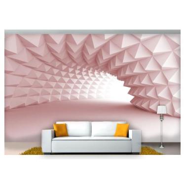 Imagem de Papel De Parede Túnel Profundo Geométrico 3D At02 - Você Decora