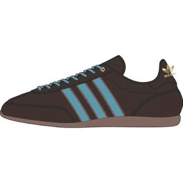Imagem de adidas Marrom escuro/Preblu/Trabrn Japão W marrom escuroPreloved Blue/Trace Brown 39 EUA, Multi, 11 Wide