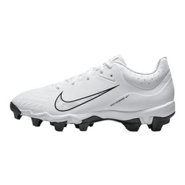 Imagem de Nike Chuteira feminina Hyperdiamond 4 Keystone (FZ0920-102, branco/preto/platina pura), Branco/Preto/Platina pura, 39
