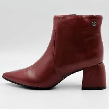 Imagem de Bota Bottero Bico Fino Cano Curto Feminina-Feminino