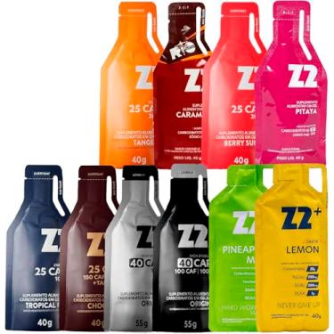 Imagem de Kit Maratona - My Z2 | Z2+ | My Half Box | 10 un Energy Gel - Reposição de Energia Ultrarrápida - Suplemento Alimentar em Gel Líquido para Atletas de Alto Rendimento