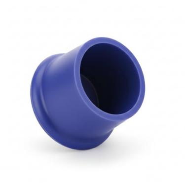 Imagem de Rolha Hermética Em Silicone Azul Vedação Forte Para Vinho e Azeite