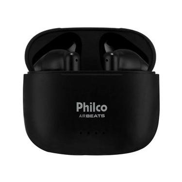 Imagem de Fone de Ouvido Philco PFI200P Air Beats Auricular Bluetooth V5.3 IPX4 Preto