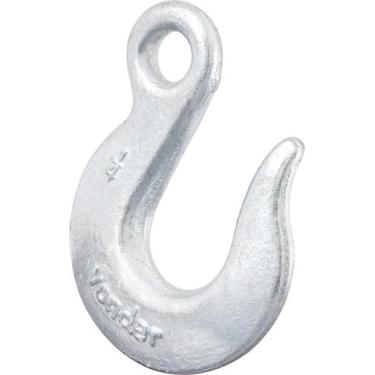 Imagem de Gancho olhal fixo 3/4" 5,0t s/ trava leve galvanizado Vonder