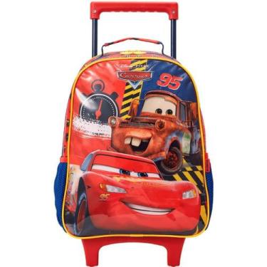 Imagem de Mochila Infantil com Rodinha Carros X1 MD - Xeryus