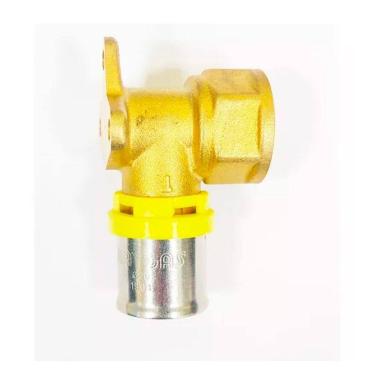 Imagem de Cotovelo Para Tubo Multicamada 20Mm X 1/2 Fêmea Com Flange