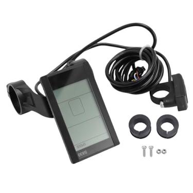 Imagem de RiToEasysports Tela de Ebikes, Tela de Painel ABS à Prova de água Com Dados Em Tempo Real para Acessório de Ciclismo de Scooter de Bicicleta Elétrica de Guiador de 22,2 Mm