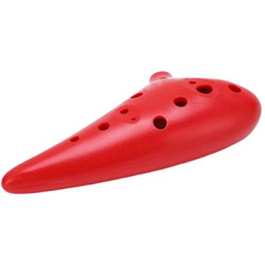 Imagem de aqxreight Ocarina ABS C Tune Instrumento Musical de 12 Buracos para Adultos Alunos ProfissionaisAzul que Faz Aprender T OcarinaC Tune OcarinaABS Ocarina12 Hole OcarinaInstrumento OcarinaOcarina