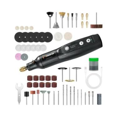 Imagem de Mini Furadeira Elétrica Sem Fio De 5 Velocidades Tungfull, Ferramenta 