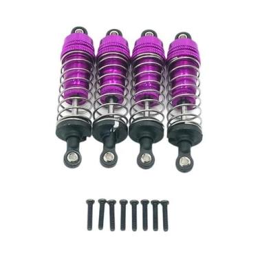 Imagem de Conjunto De 4 Peças De Amortecedor De Metal Universal Para Carro RC Wl