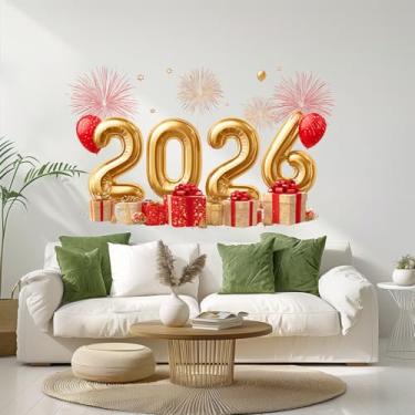 Imagem de Adesivos de parede New Yeah, murais de parede removíveis de vinil para quarto, sala de estar, decoração de berçário