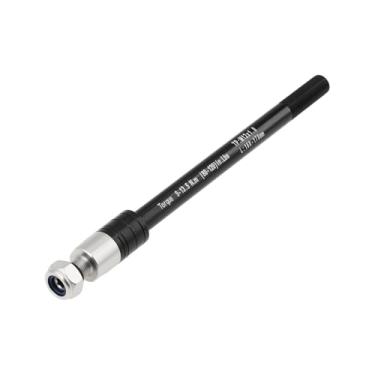 Imagem de SG Store Reboque de bicicleta de 12 mm através do eixo 12 mm x 1,0 comprimento ajustável 160 – 178 mm compatível com bicicletas de montanha e bicicletas de estrada