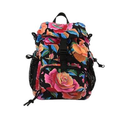 Imagem de Bolsa Farm Pipoquinha Rosas Pintadas Preto