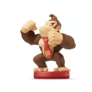 Imagem de Boneco Dk Macaco Chimpanzé Donkey Kong Super Mario Original Brinquedo 