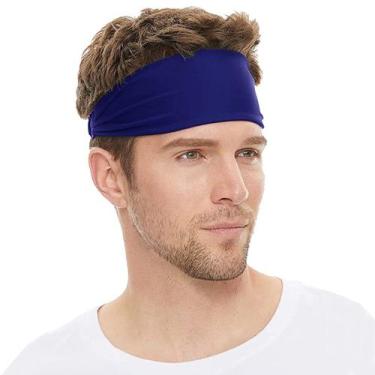 Imagem de Headband Masculino Bandana Proteção Uv Faixa Touca Unissex - Slim Fitn