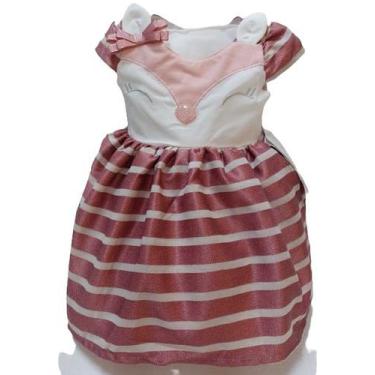 Imagem de Vestido Luxo Menina Bordado Festa Verão LeBhua Paraiso 13774 - Lebhua 