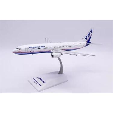 Imagem de ACE HOBBY for JC Wings for Boeing Company for Boeing B737-900 N737X Technology Demonstrator Flaps Down 1:200 Aircraft Pre-Built Model
